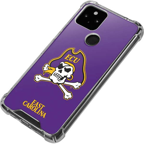 East Carolina University ECU Pirates Google Pixel 5 Clear Case